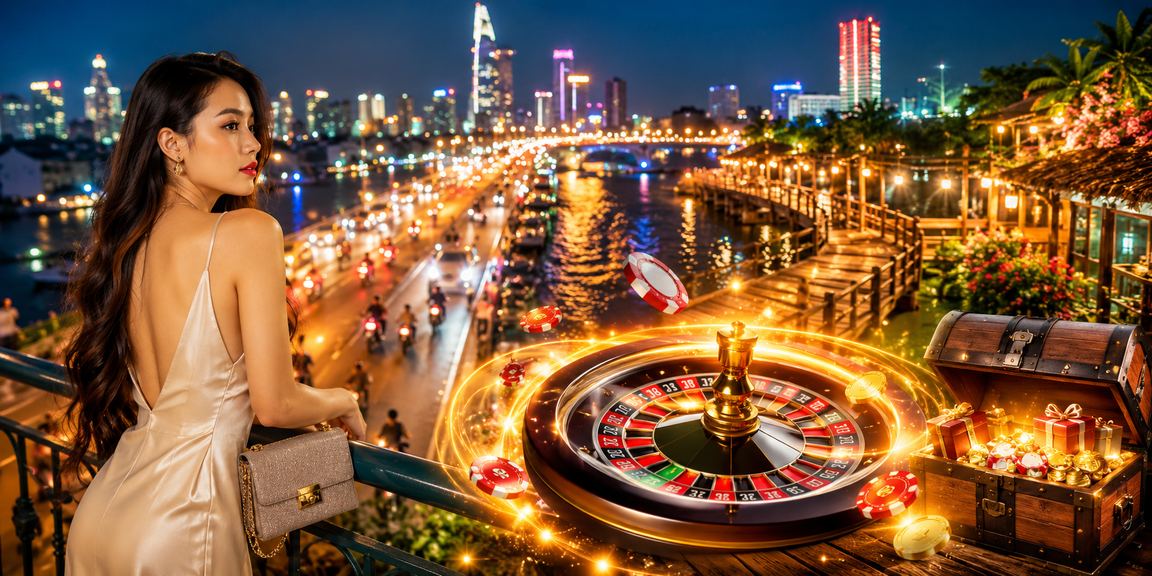 Người chơi tại TP. Hồ Chí Minh tham gia roulette và nhận ưu đãi khuyến mãi trực tuyến